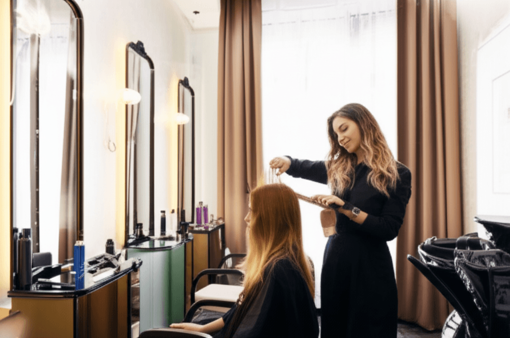 Luxury Salon Haircut